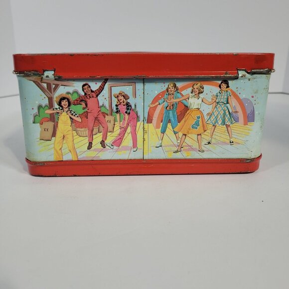 Disney Mickey Mouse Club Vintage Metal Lunchbox With Matching Thermos 1970s - Picture 6 of 16